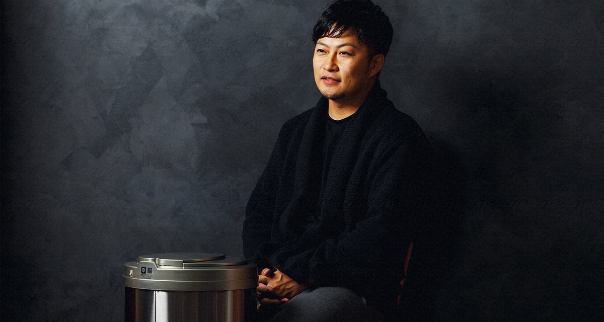 全自動ゴミ箱ZitA(ジータ)代表取締役 重富