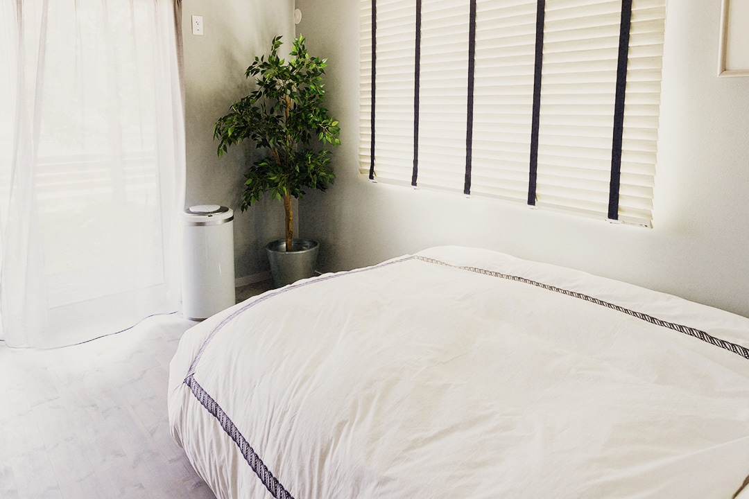 全自動ゴミ箱ZitA(ジータ) ベッドルーム✕ホワイト